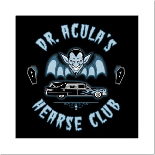 DR. ACULA'S - HEARSE CLUB Posters and Art